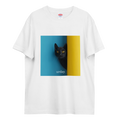 urday【Animal／Black Cat／BY】フォトTシャツ（2649413）ホワイト/urday（マミアン）