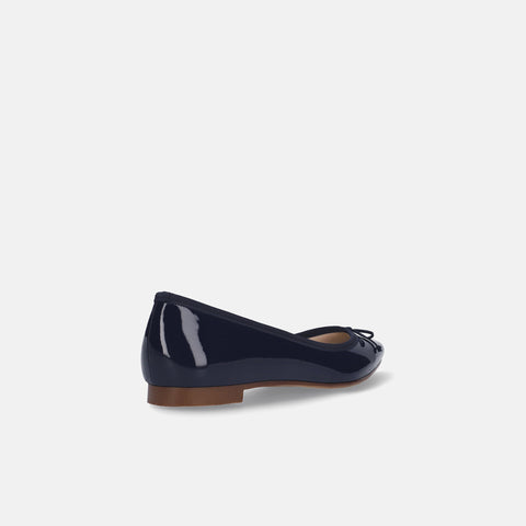 10% OFF: 2024SSBI: Pointed Toe Flat Ballet Shoes (1333) Navy E