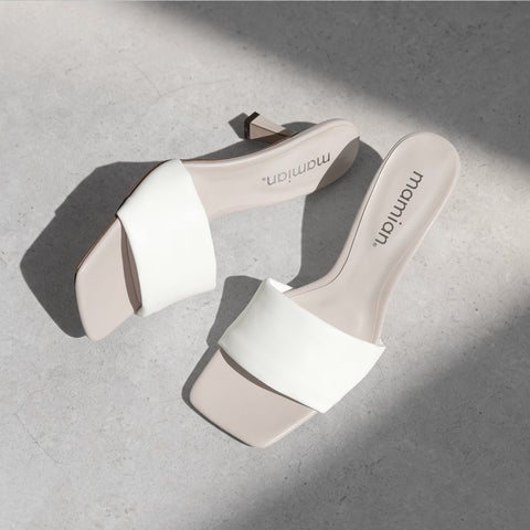 30% OFF: 2022SS: Mesh Design Clear Heel Mule (m96103) Black MS